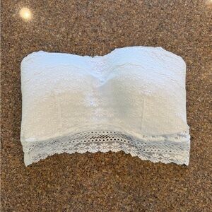 Victoria's Secret White Lace Bandeau